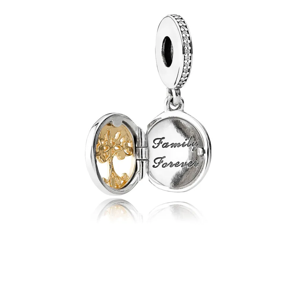 PANDORA Family Roots Pendant Charm - 791988CZ