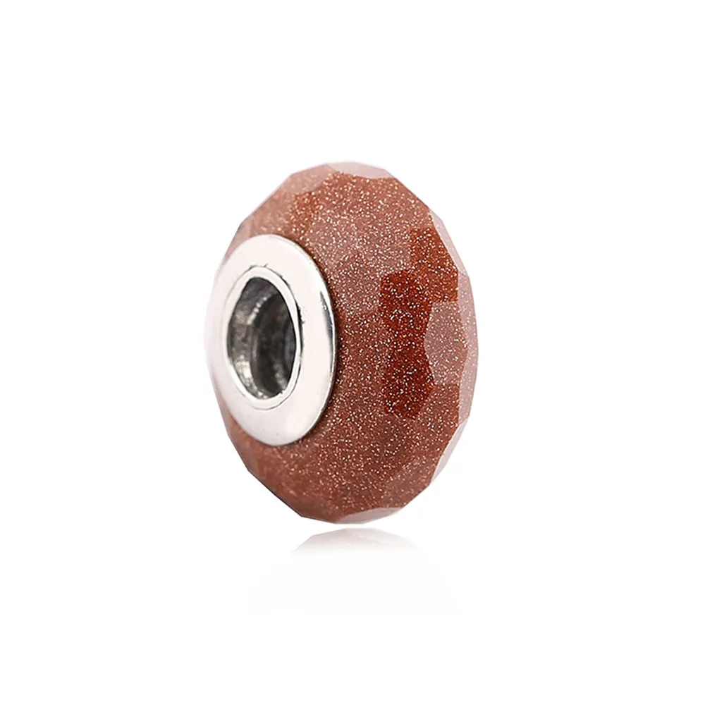 PANDORA Fascinating Brown Charm, Murano Glass - PL0008-1