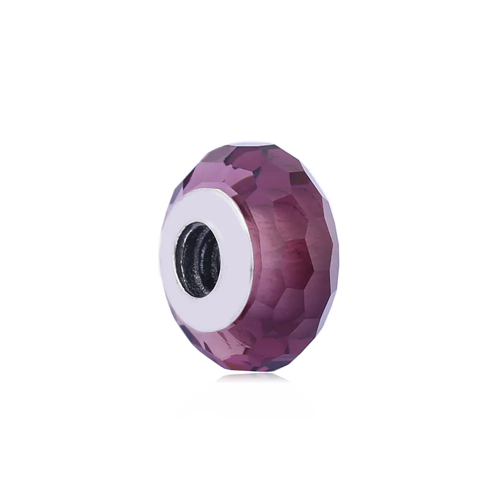 PANDORA Fascinating Purple Charm, Murano Glass - PL00018-1