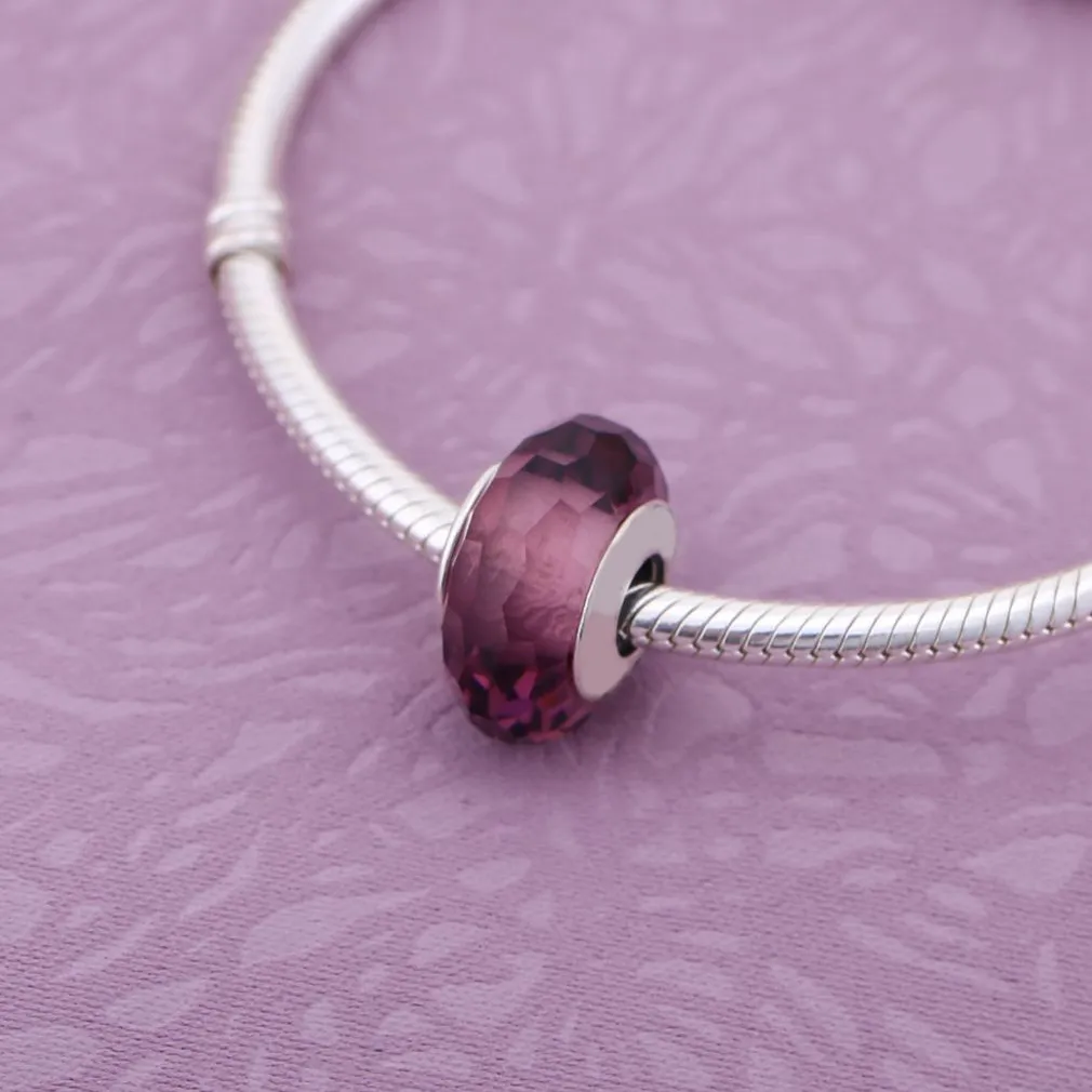 PANDORA Fascinating Purple Charm, Murano Glass - PL00018-1