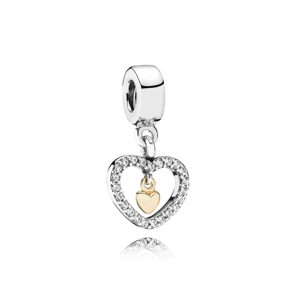 pandora forever in my heart pendant charm 791421cz