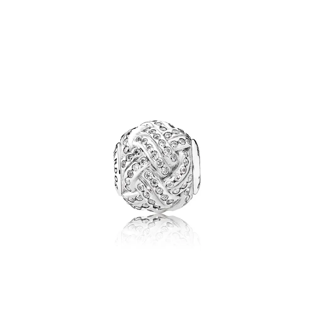 PANDORA FRIENDSHIP Charm, Clear CZ - 796086CZ