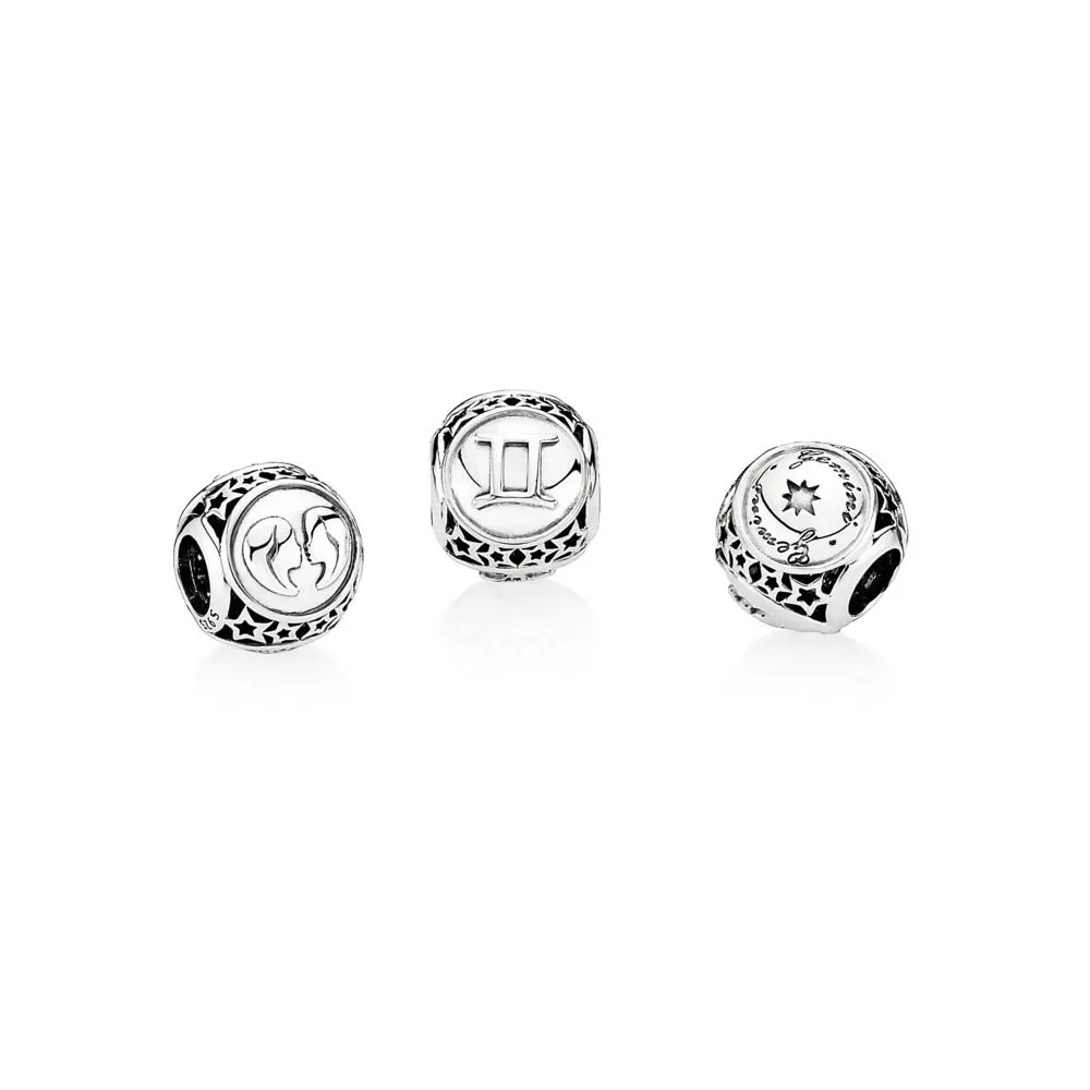 PANDORA Gemini Star Sign Charm - 791938