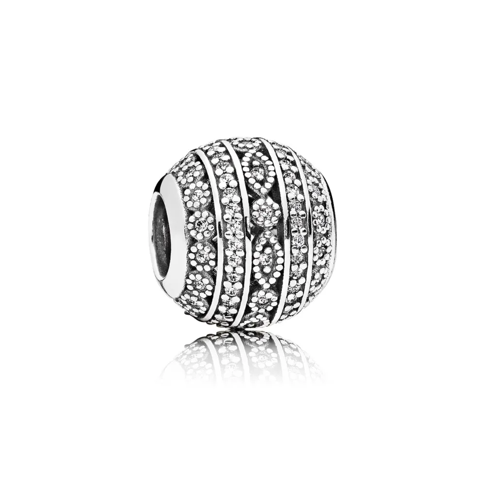 PANDORA Glittering Shapes Clear CZ Charm - 796243cz