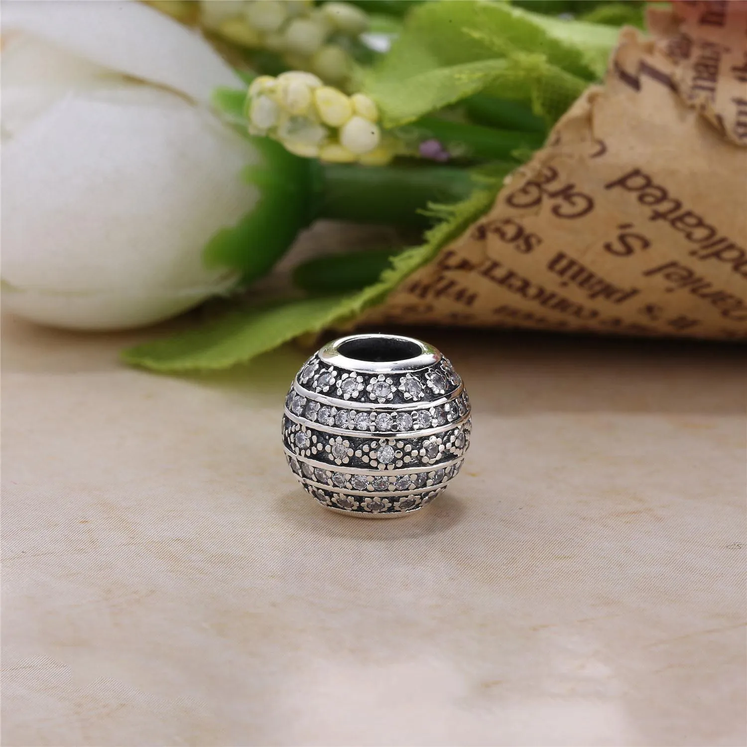 PANDORA Glittering Shapes Clear CZ Charm - 796243cz