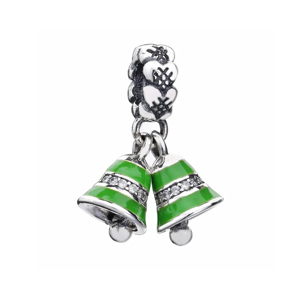 pandora green bells pendant charm 791230a