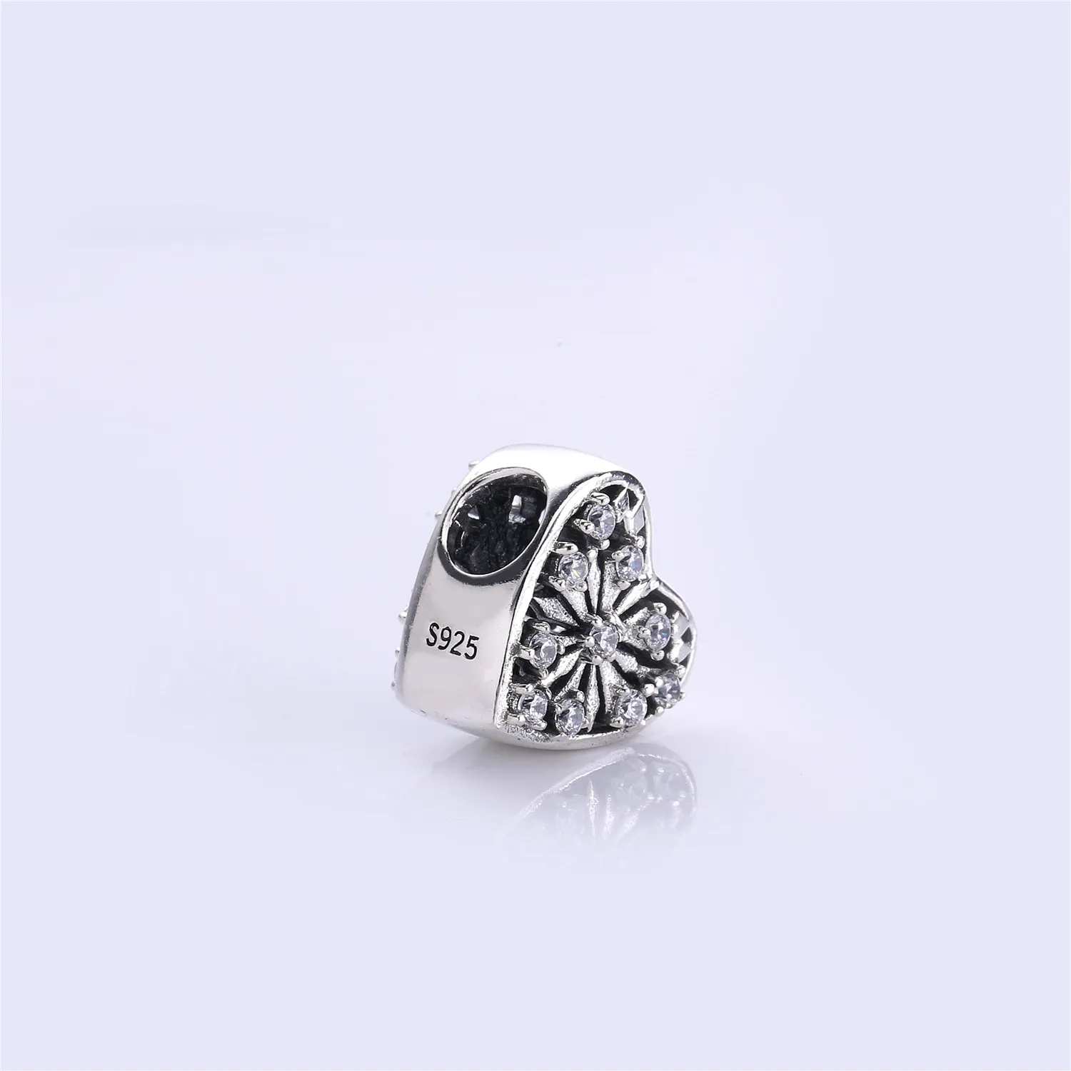 PANDORA Heart of Winter Charm, Clear CZ - 791996CZ