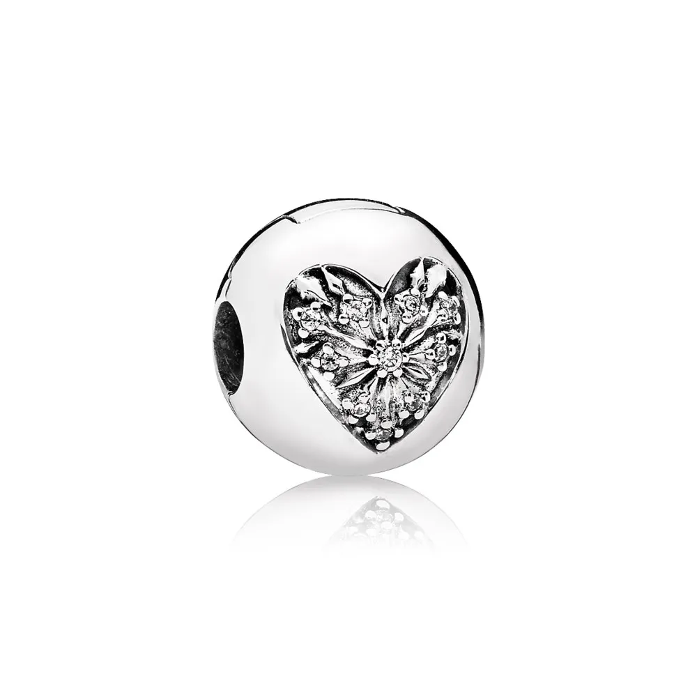 pandora heart of winter clip clear cz 796388cz