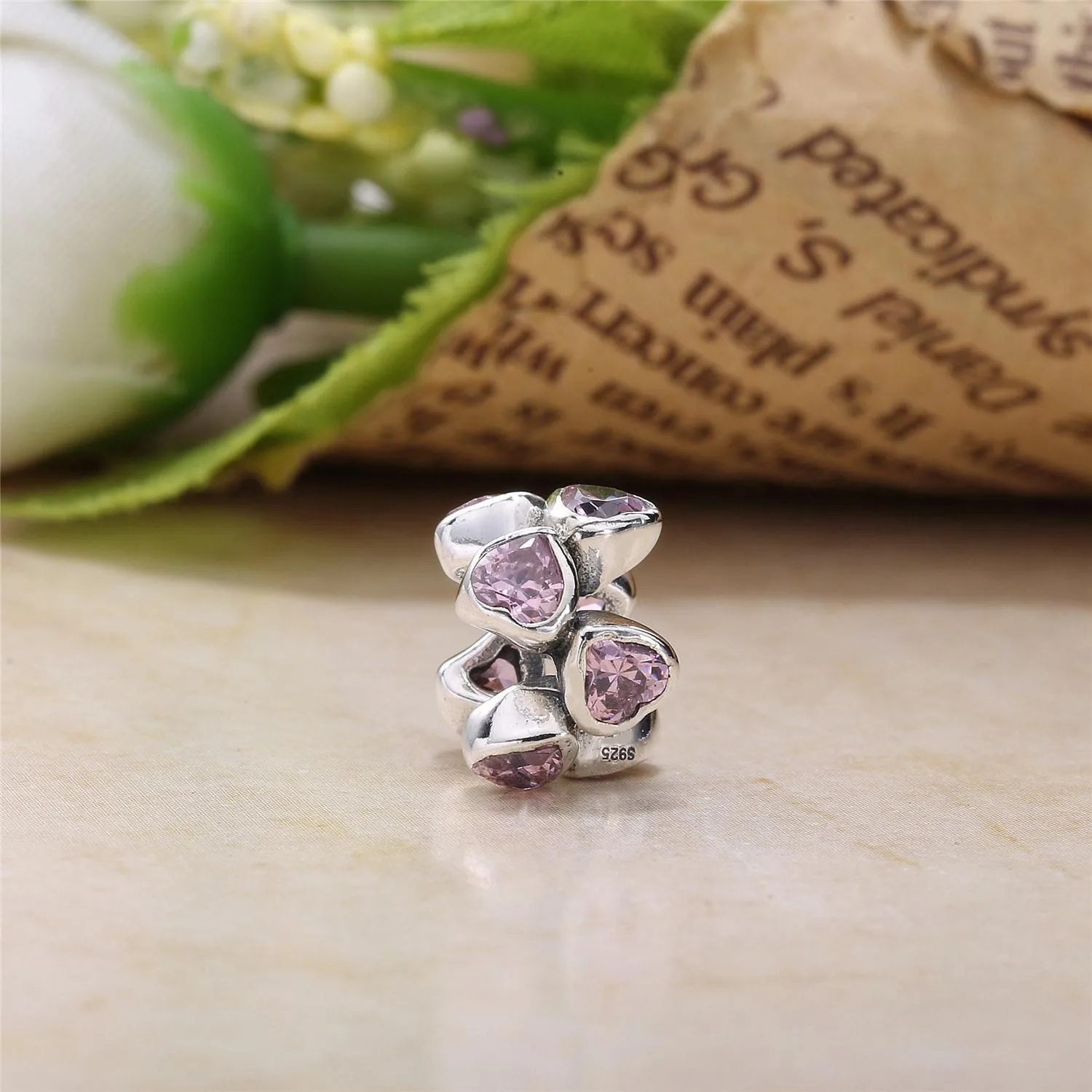 PANDORA Heart Spacer - PX0060-1