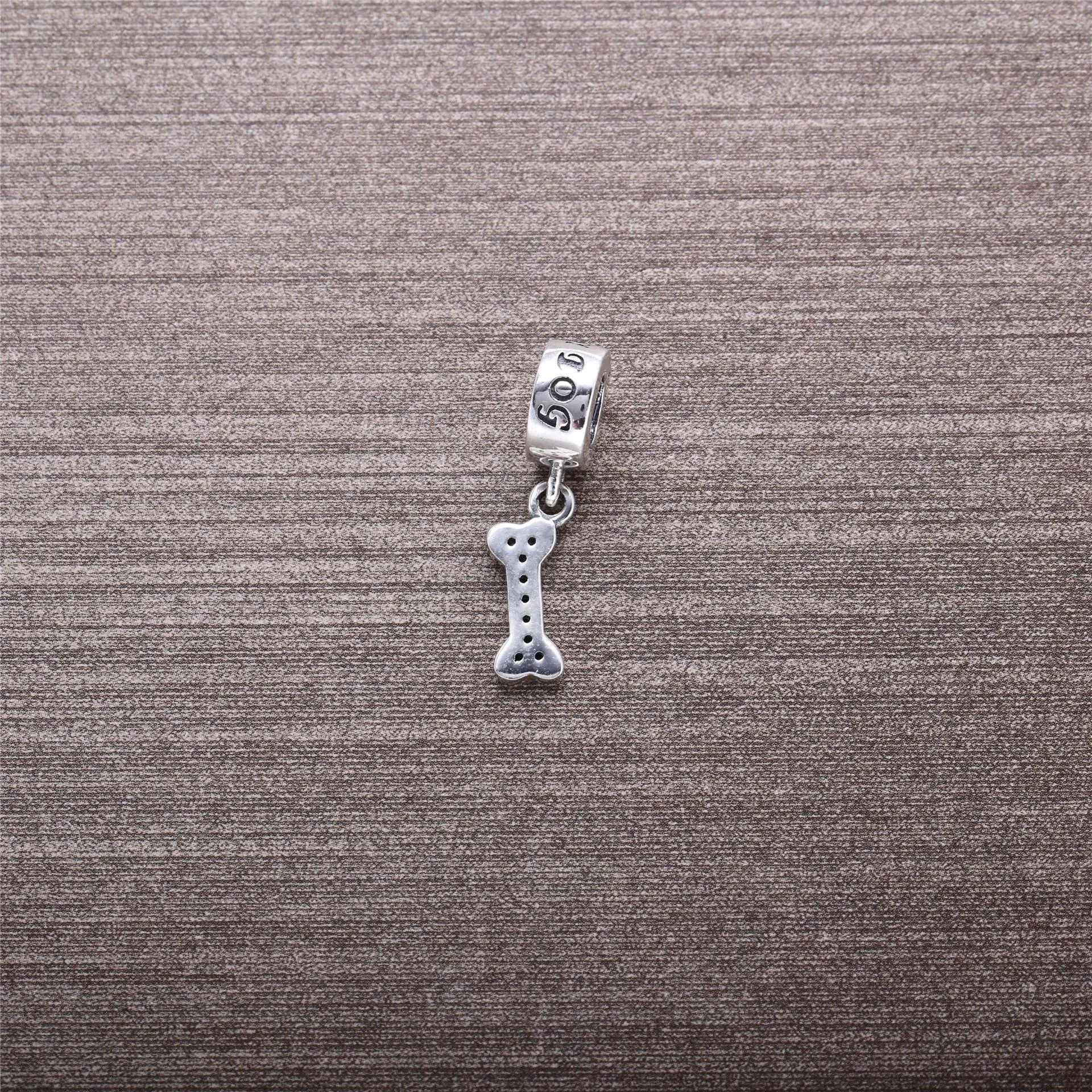 PANDORA I Love My Dog Dangle Charm, Clear CZ - 791263CZ