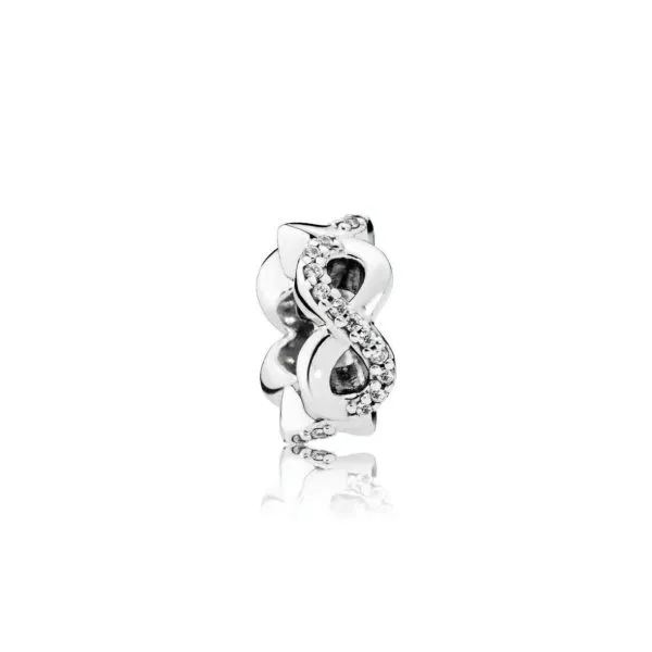 pandora infinite love bracelet spacer 792101cz