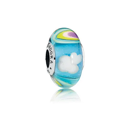 PANDORA Iridescent Rainbow Charm, Murano Glass - 797013