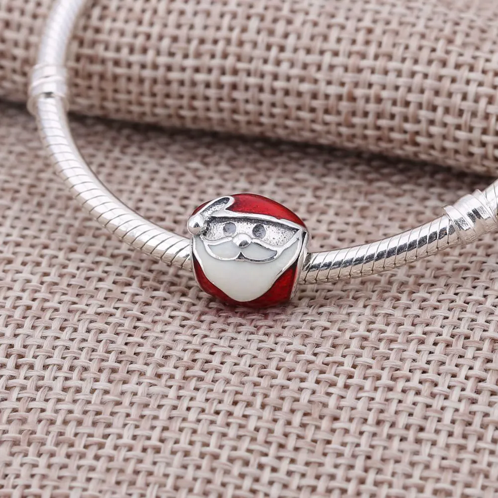 PANDORA Jolly Father Christmas Charm - 791405ENMX