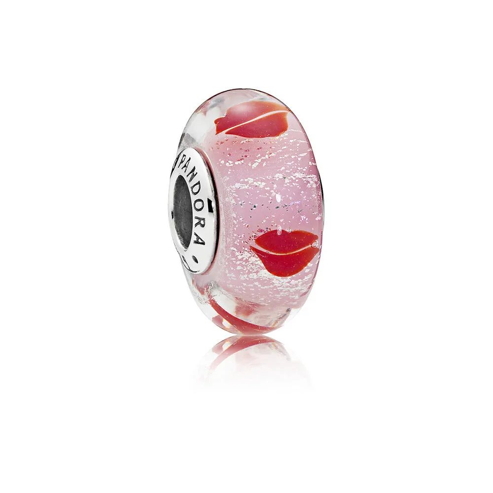 pandora kisses all around charm murano glass 796598