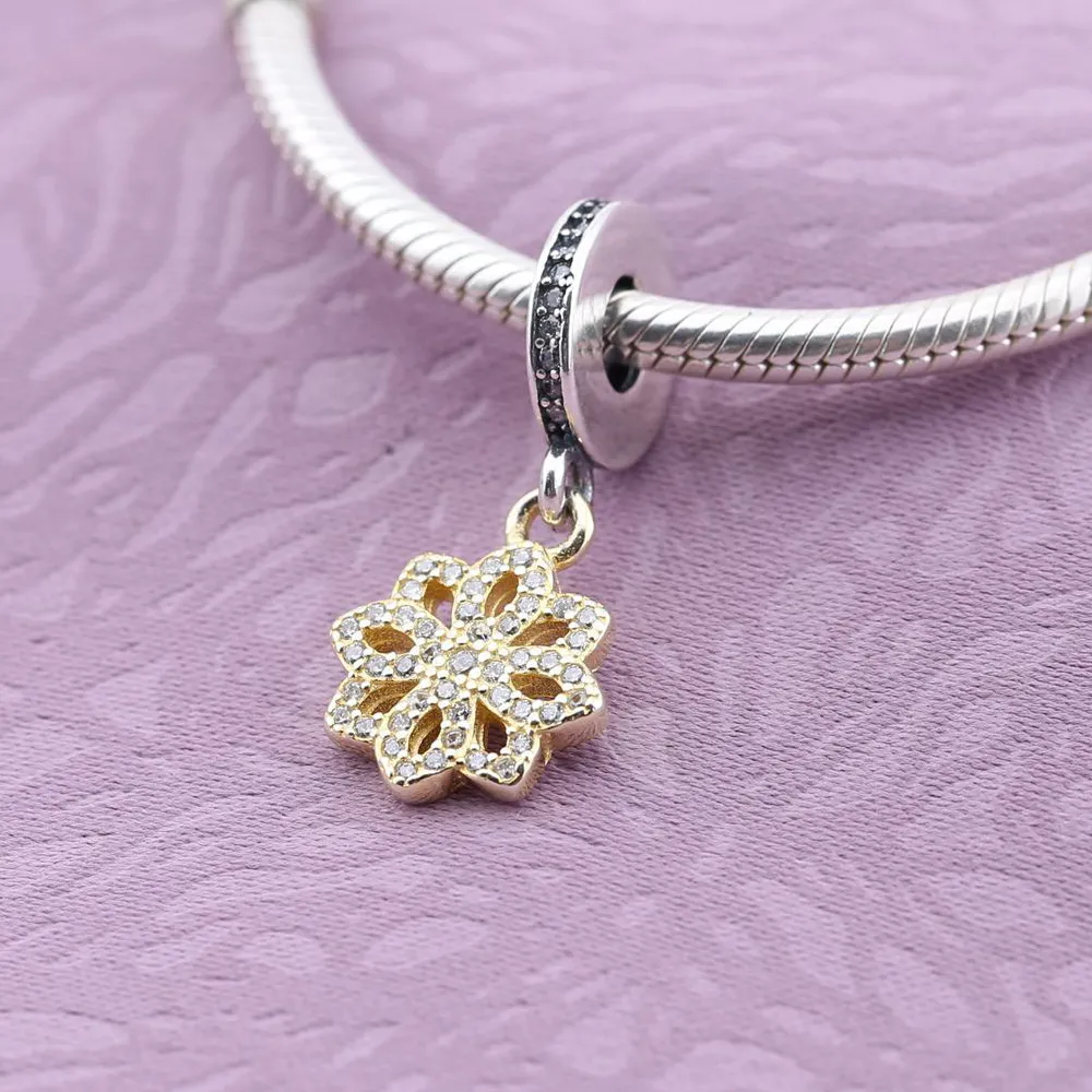 PANDORA Lace Botanique Pendant Charm - 791757CZ