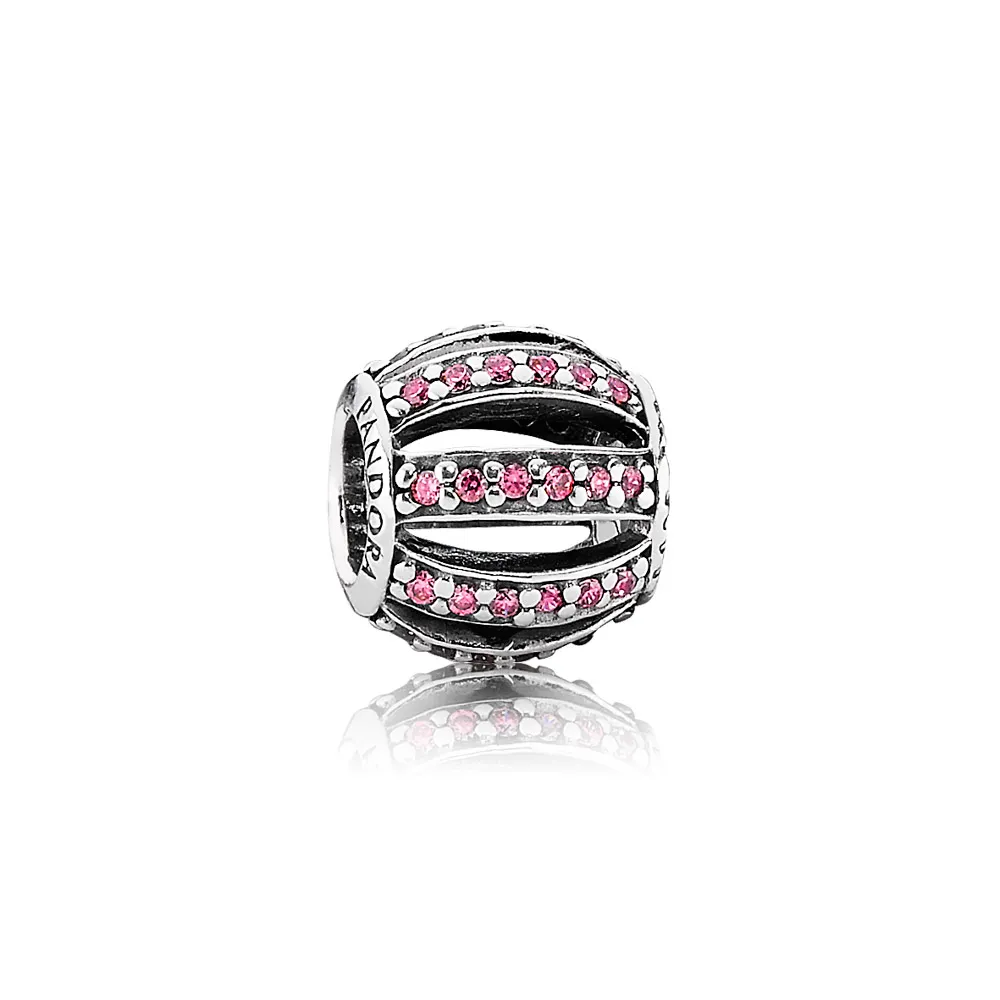 PANDORA Leading Lady, Fancy Pink Cz Charm - 791115CZS