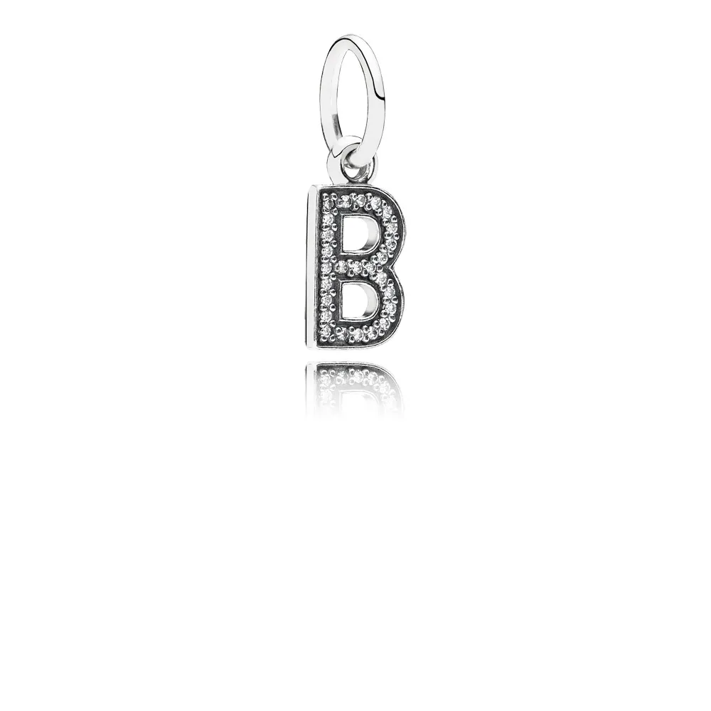 PANDORA Letter B Dangle Charm - 791314CZ