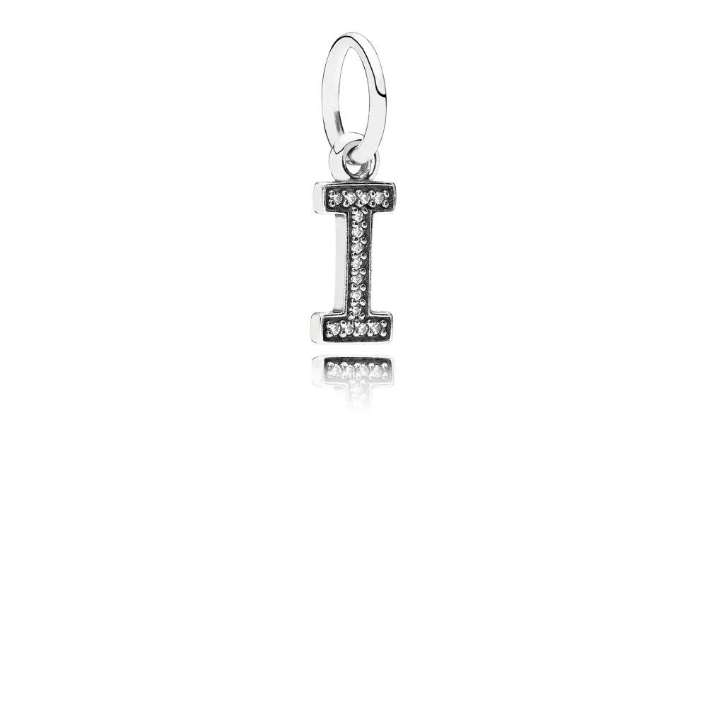 PANDORA Letter I Dangle Charm - 791321CZ