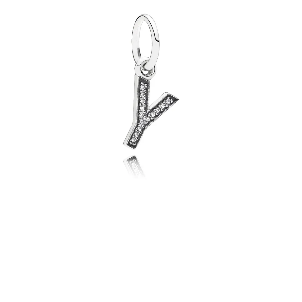 PANDORA Letter Y Dangle Charm - 791337CZ