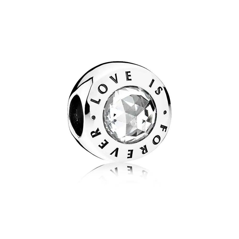 PANDORA Love Is Forever Charm - 791813CZ