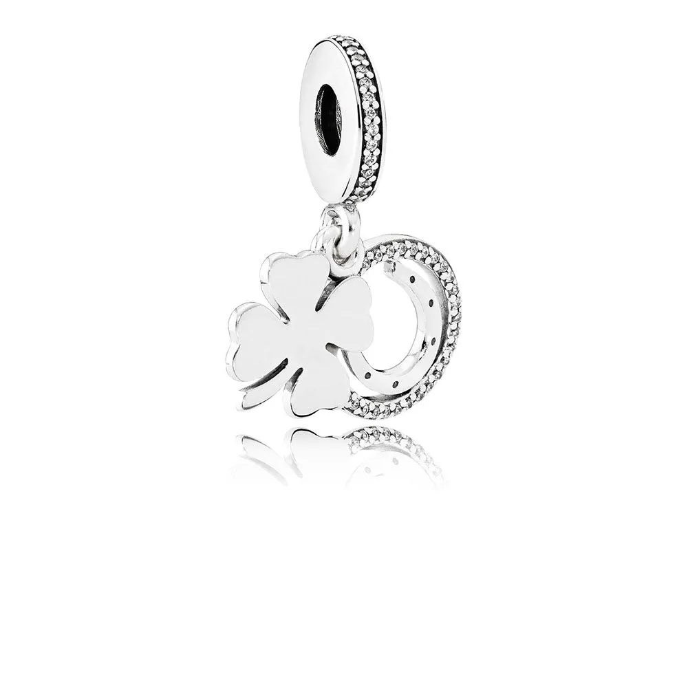 PANDORA Lucky Day Clear CZ Dangle Charm - 792089CZ