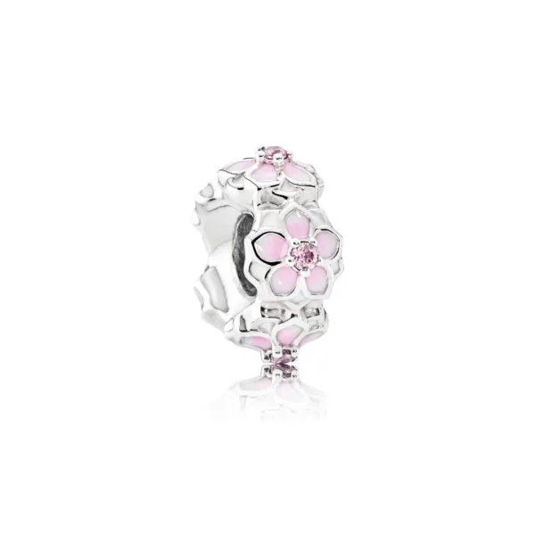 PANDORA Magnolia Bloom Charm Spacer - 792088PCZ