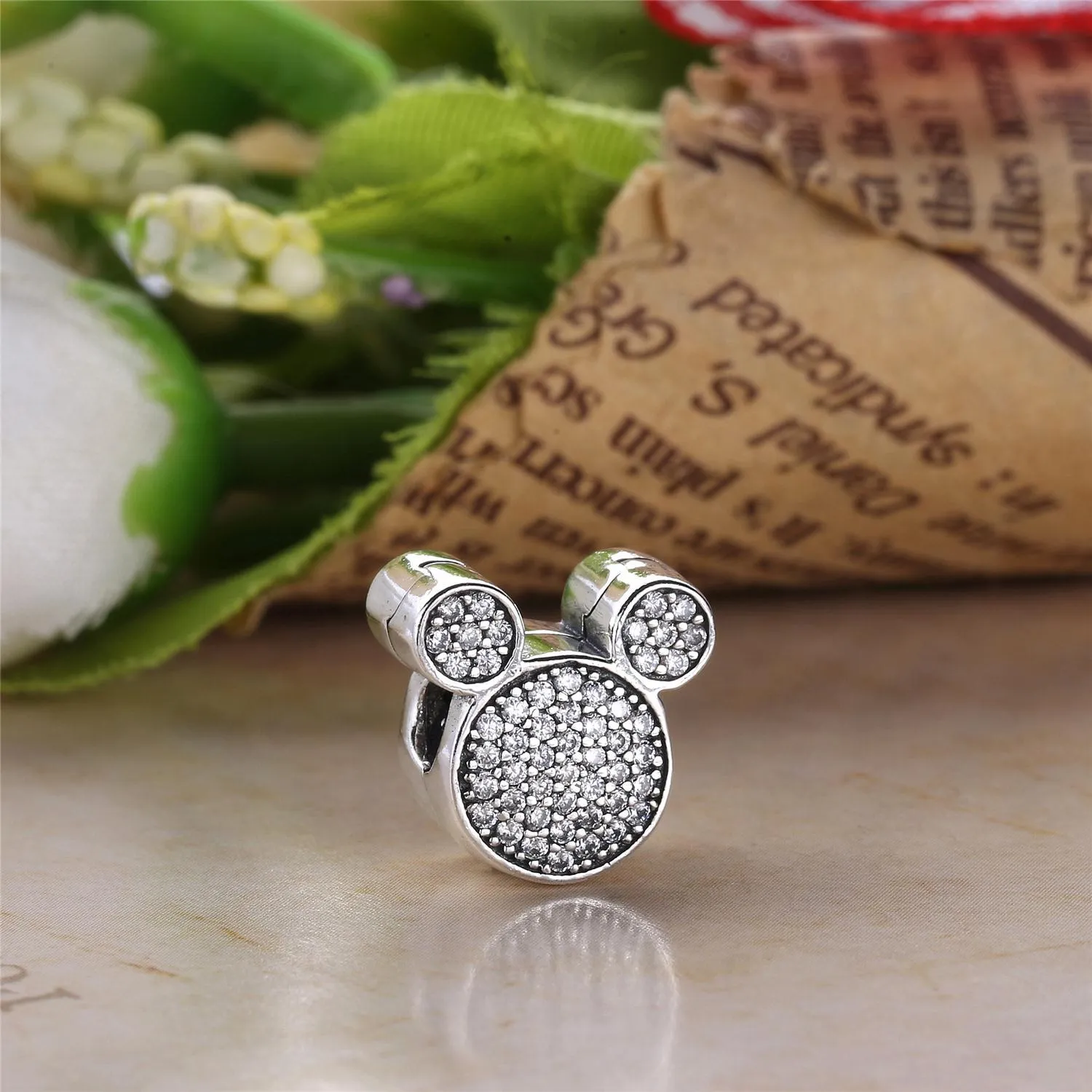 PANDORA Mickey Mouse Ears Charm Clip - 7501055891079P