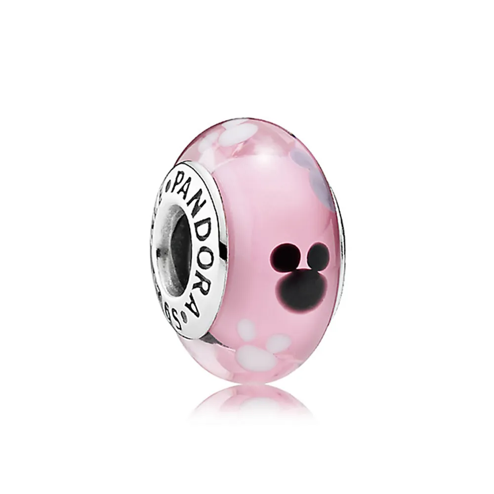 PANDORA Mickey Mouse Icon Murano Glass Charm - 7501055890728P