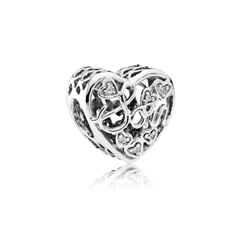 PANDORA Mother & Son Bond Charm - 792109CZ