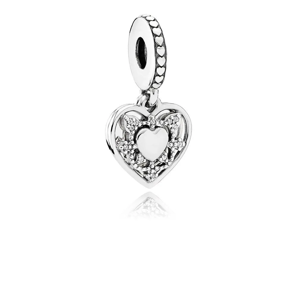 pandora my wife always clear cz dangle charm 792099cz