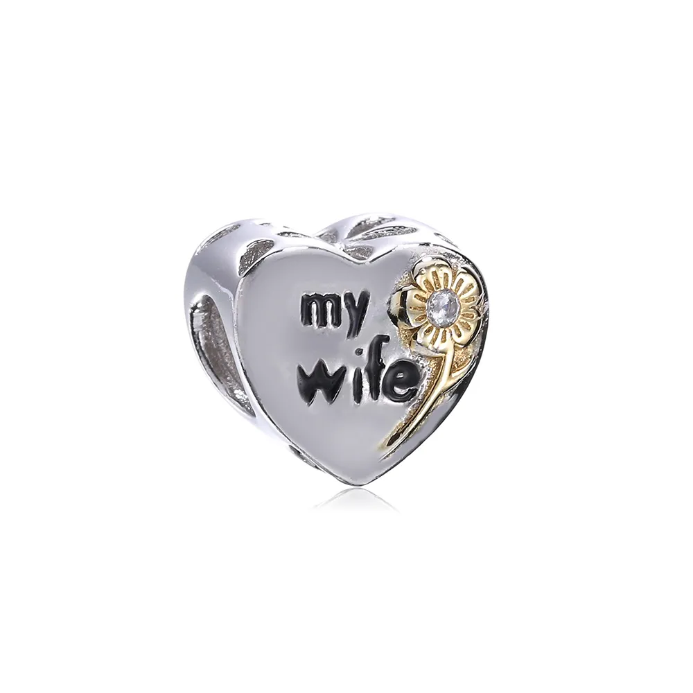 pandora my wife charm px00511