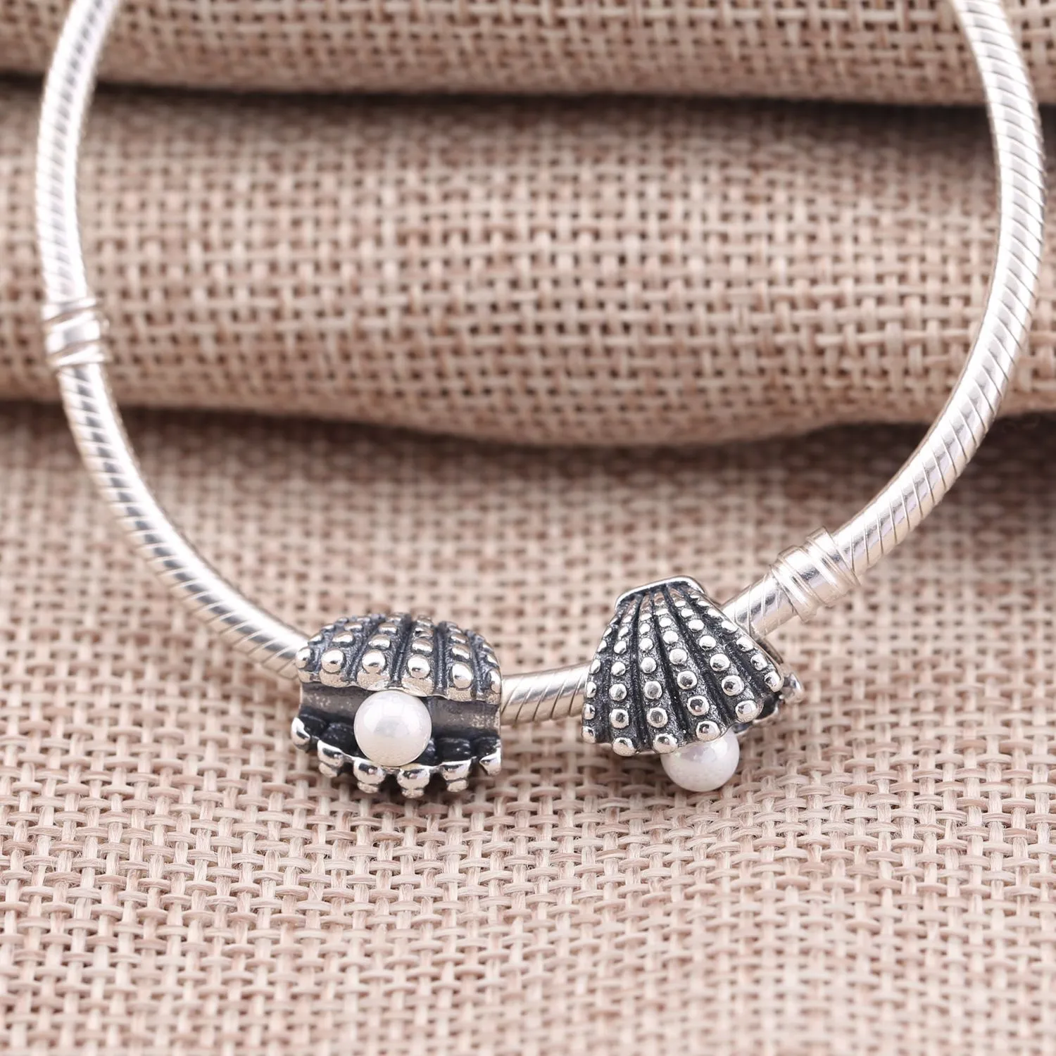 PANDORA One of A Kind, White Pearl Charm - 791134P