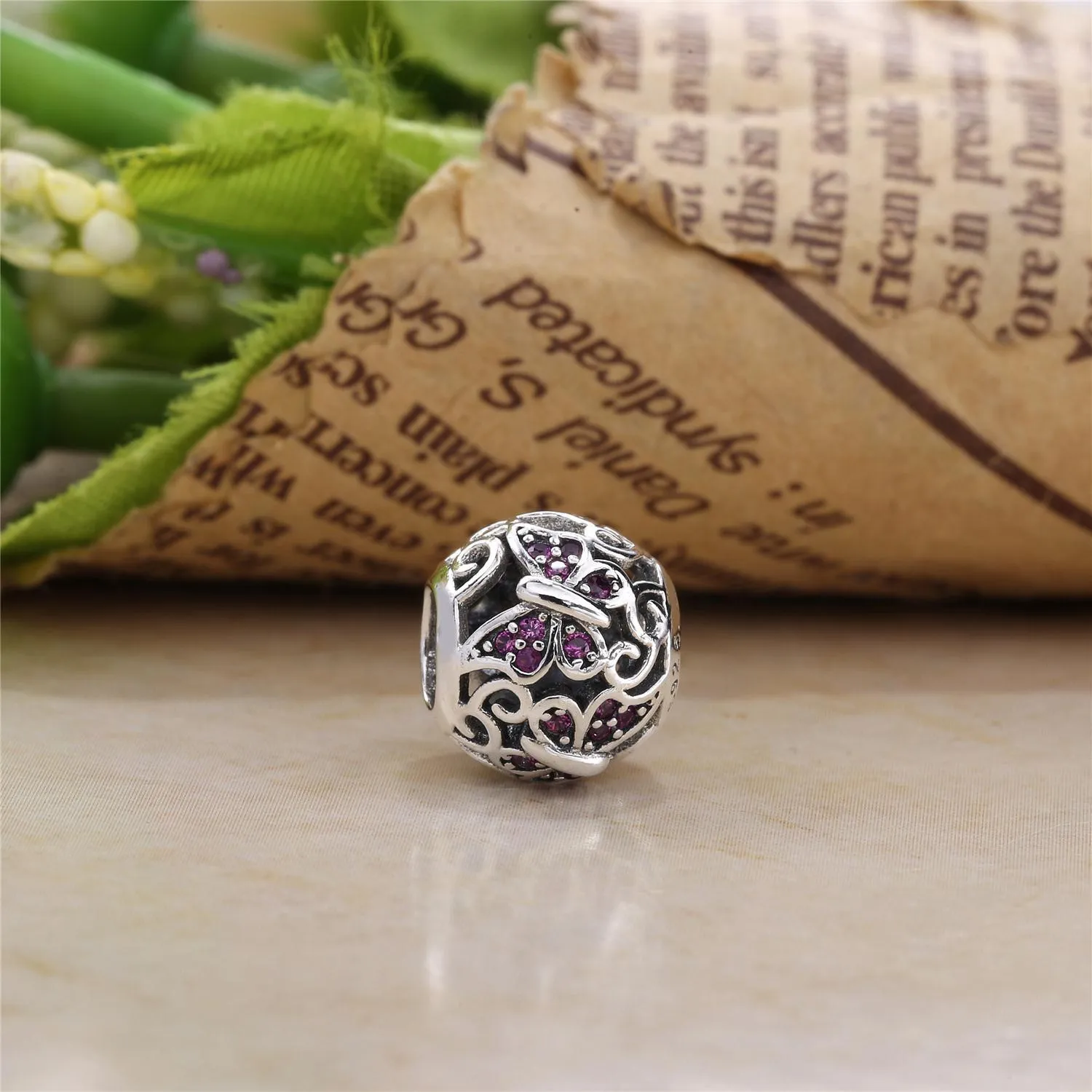 PANDORA Openwork Butterfly Charm - PX00143-1