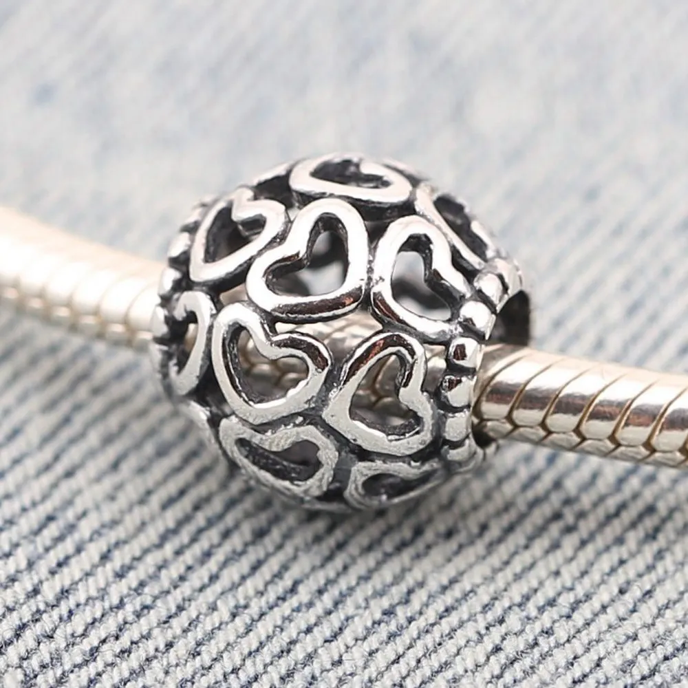 PANDORA Openwork Heart Charm - 790964