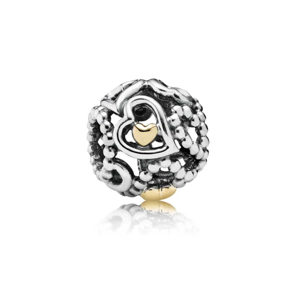 pandora openwork love heart charm 791372