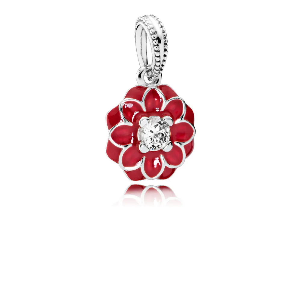 pandora oriental bloom pendant charm 791829cz