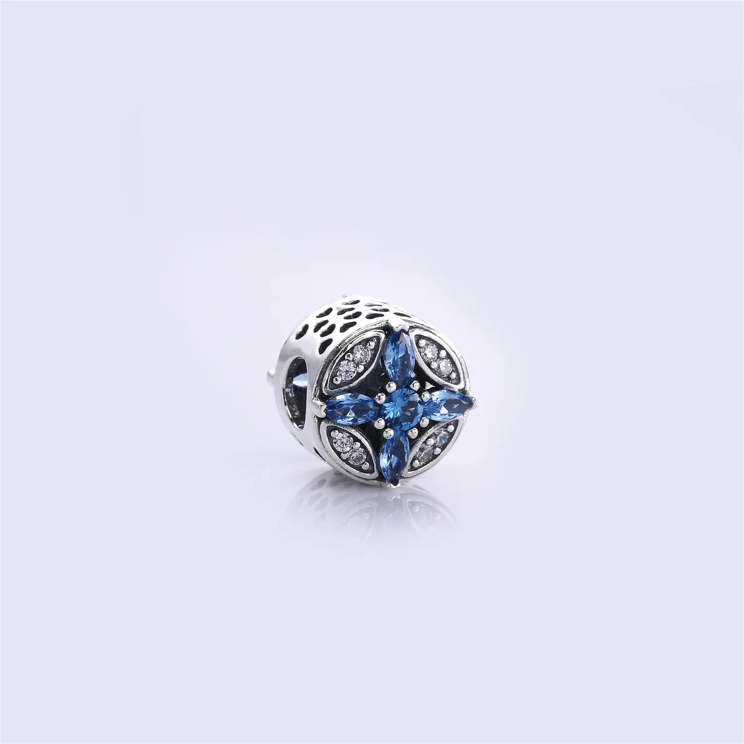 PANDORA Patterns of Frost Charm, Multi-Colored Crystal Clear CZ - 791995NMBMX