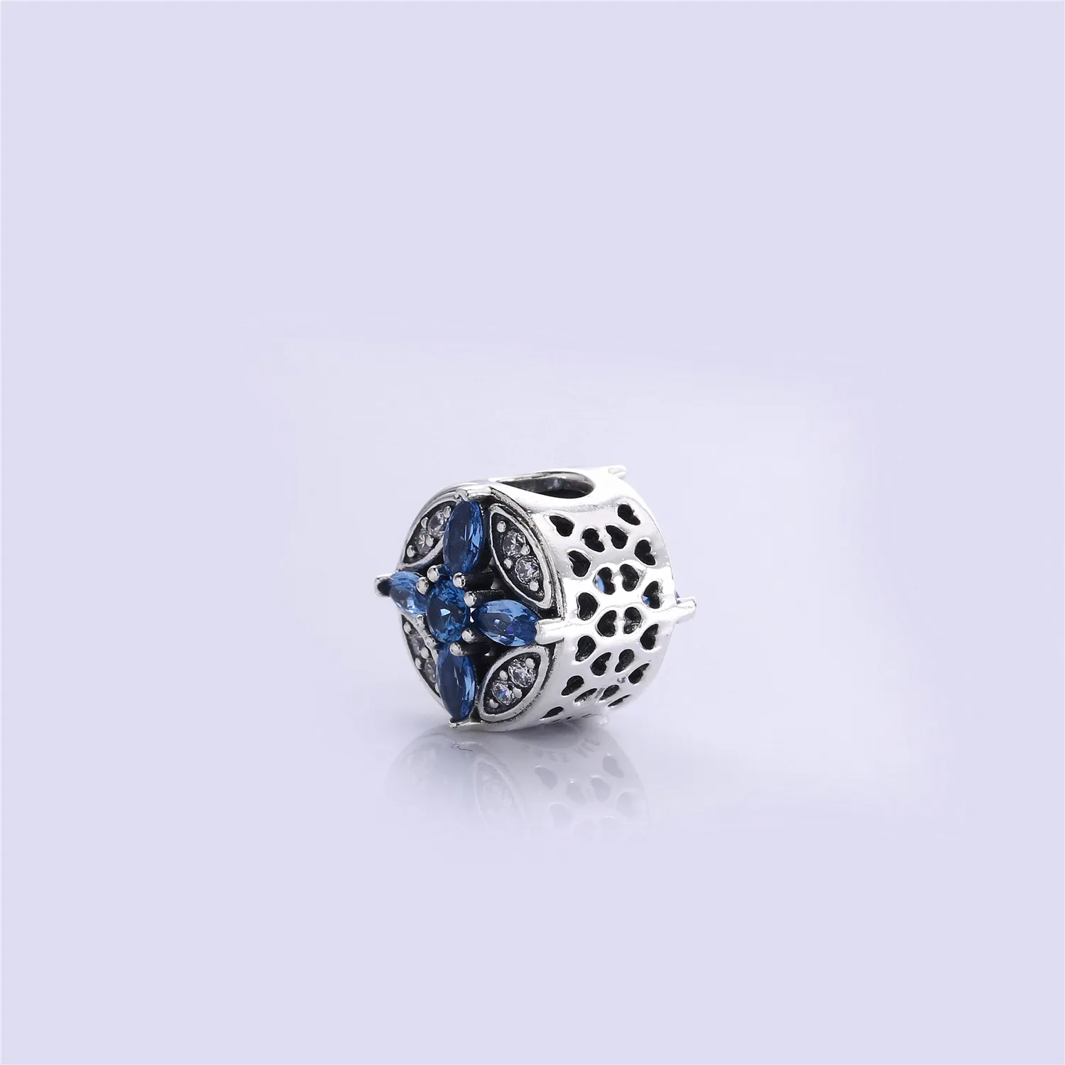 PANDORA Patterns of Frost Charm, Multi-Colored Crystal Clear CZ - 791995NMBMX