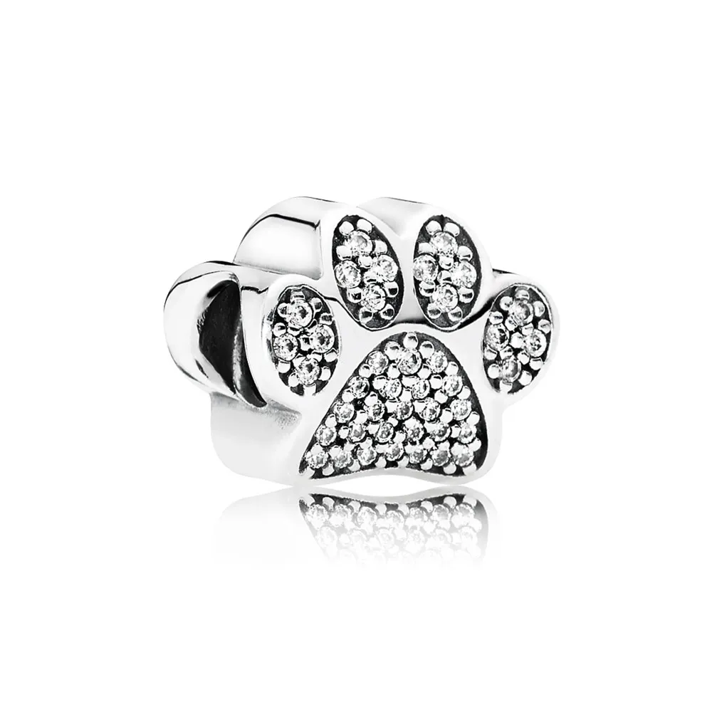 PANDORA Pavé Paw Charm - 791714CZ