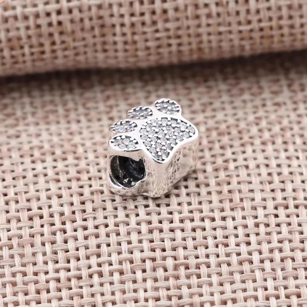 PANDORA Pavé Paw Charm - 791714CZ