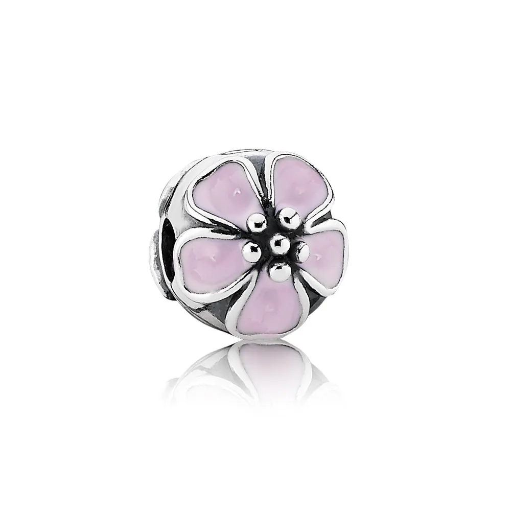 pandora pink cherry blossom clip 791041en40