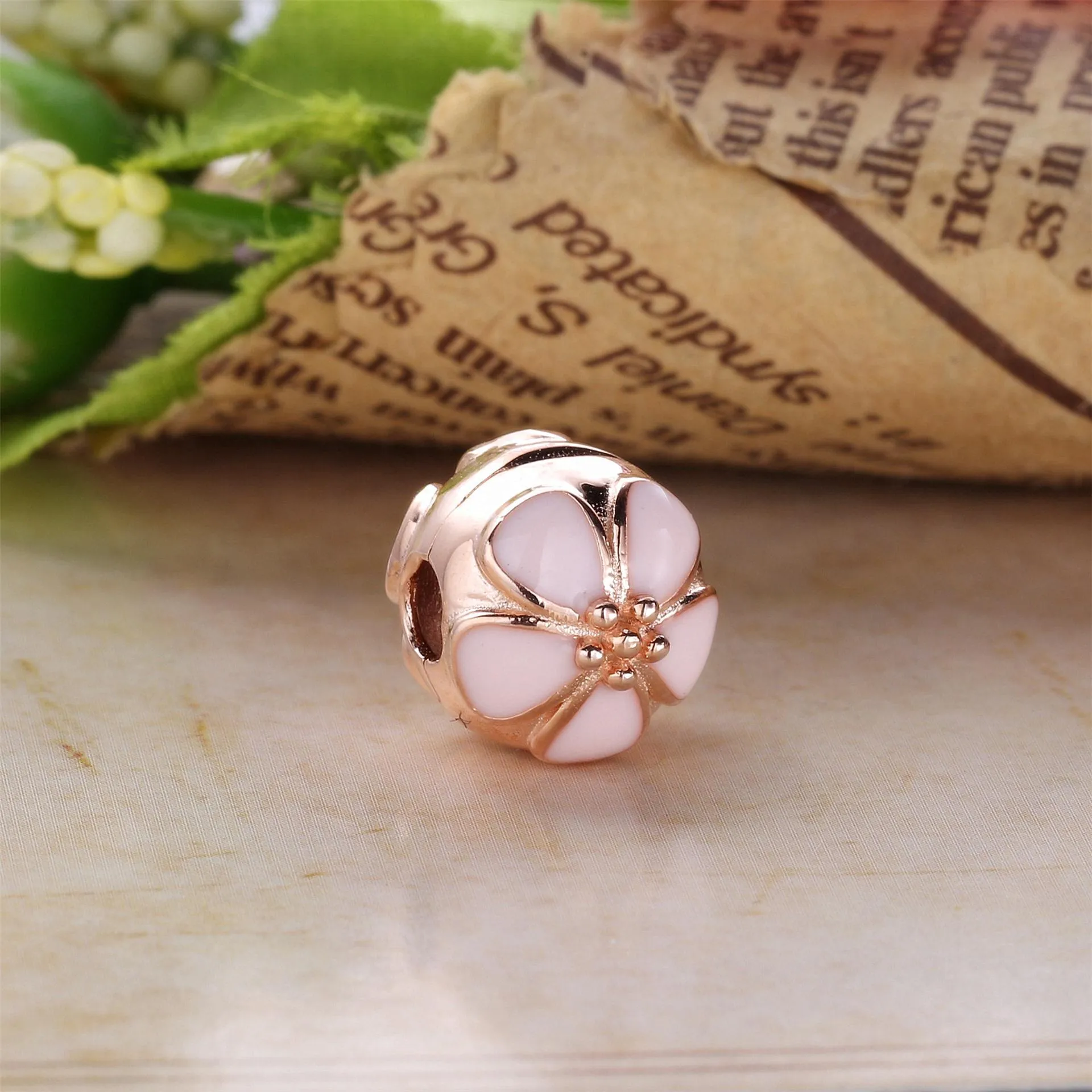 PANDORA Pink Cherry Blossom Clip - 791041EN40