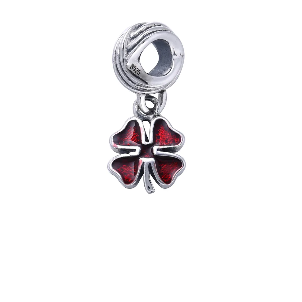 PANDORA Pink Clover Dangle - PJ00148-1G