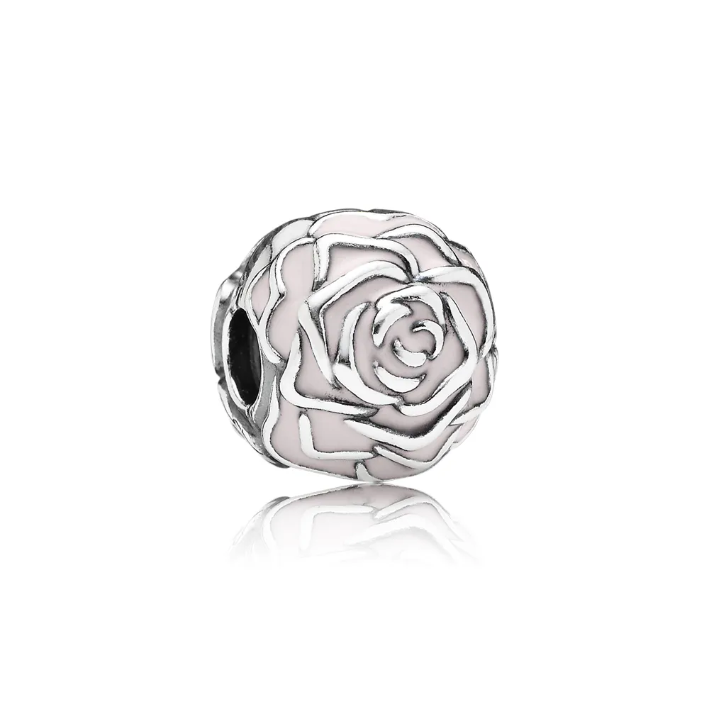 pandora pink rose clip 791292en40