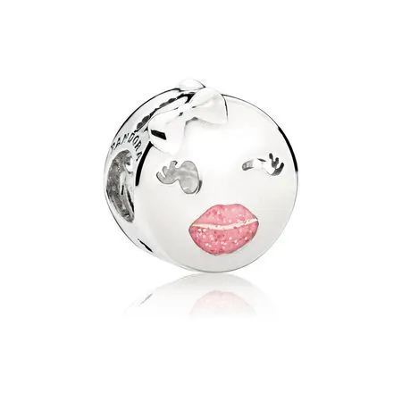 pandora playful wink charm pink enamel 797028en161