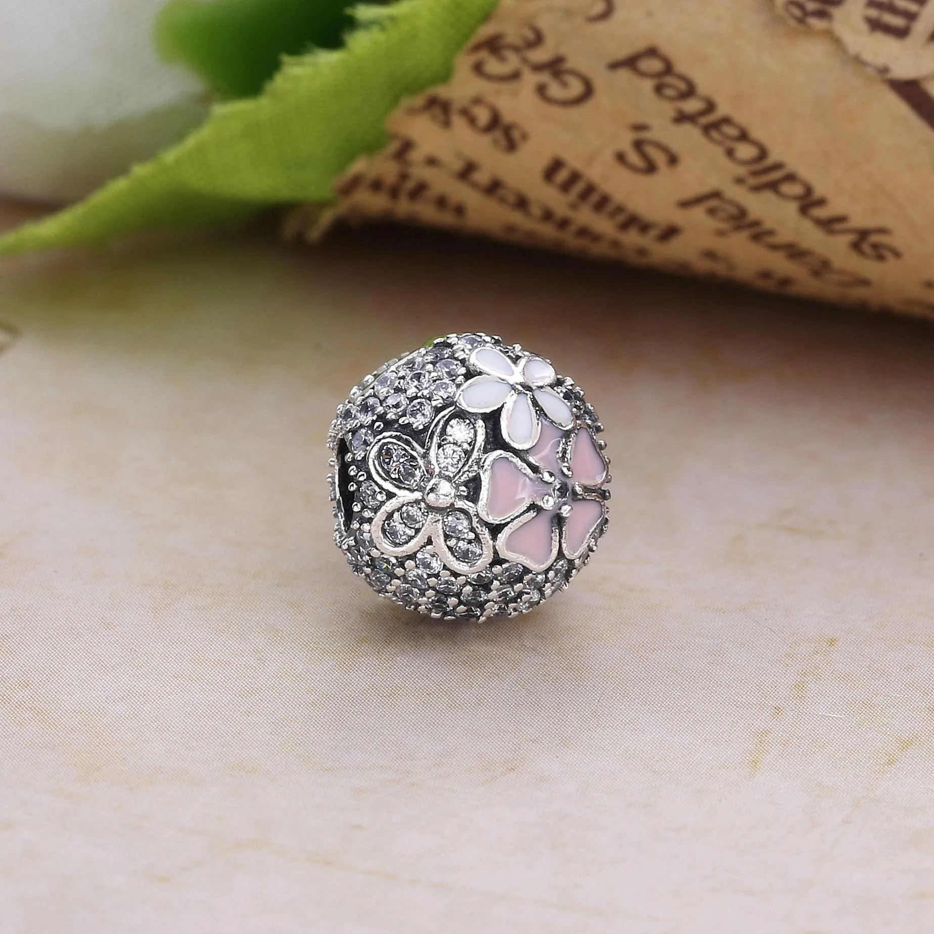 PANDORA Poetic Blooms Clip Beads - 792084CZ