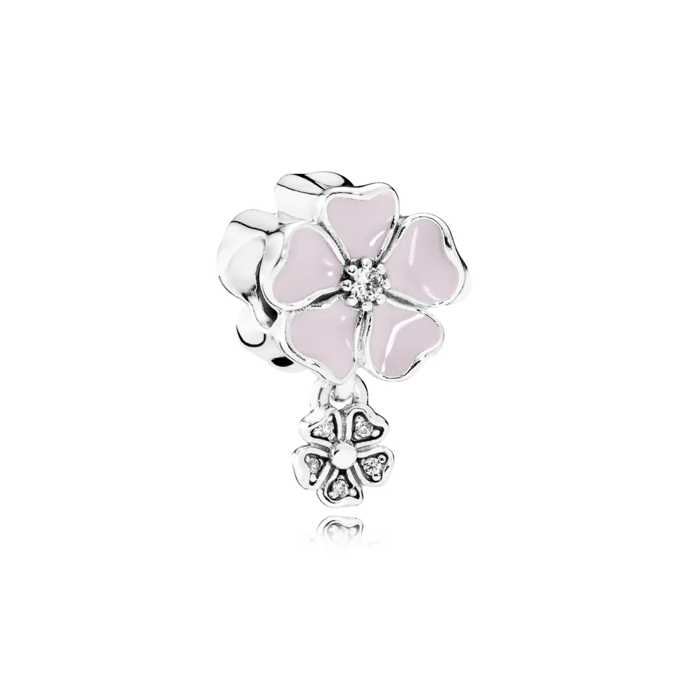 PANDORA Poetic Blooms Pendant Charm - 791827EN40