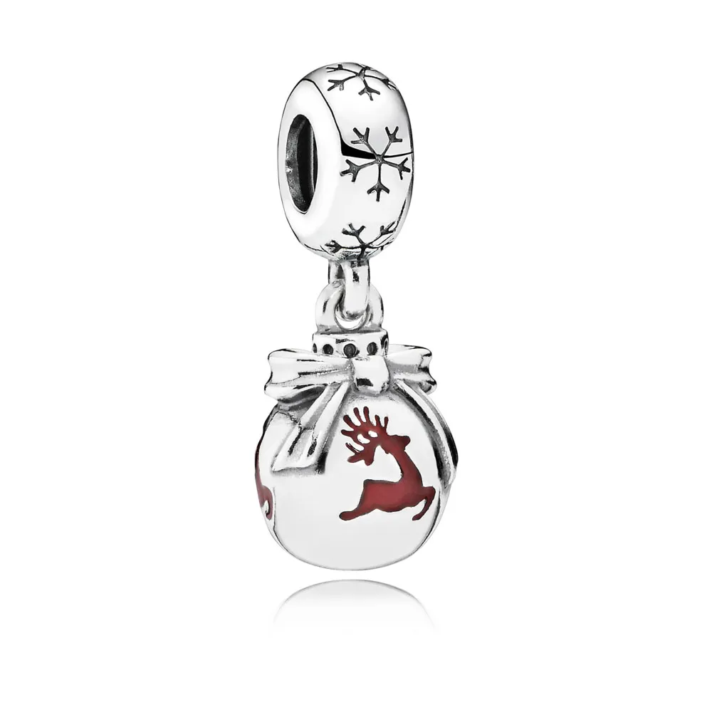 PANDORA Prancing Reindeer Pendant Jewelry - 791768EN07