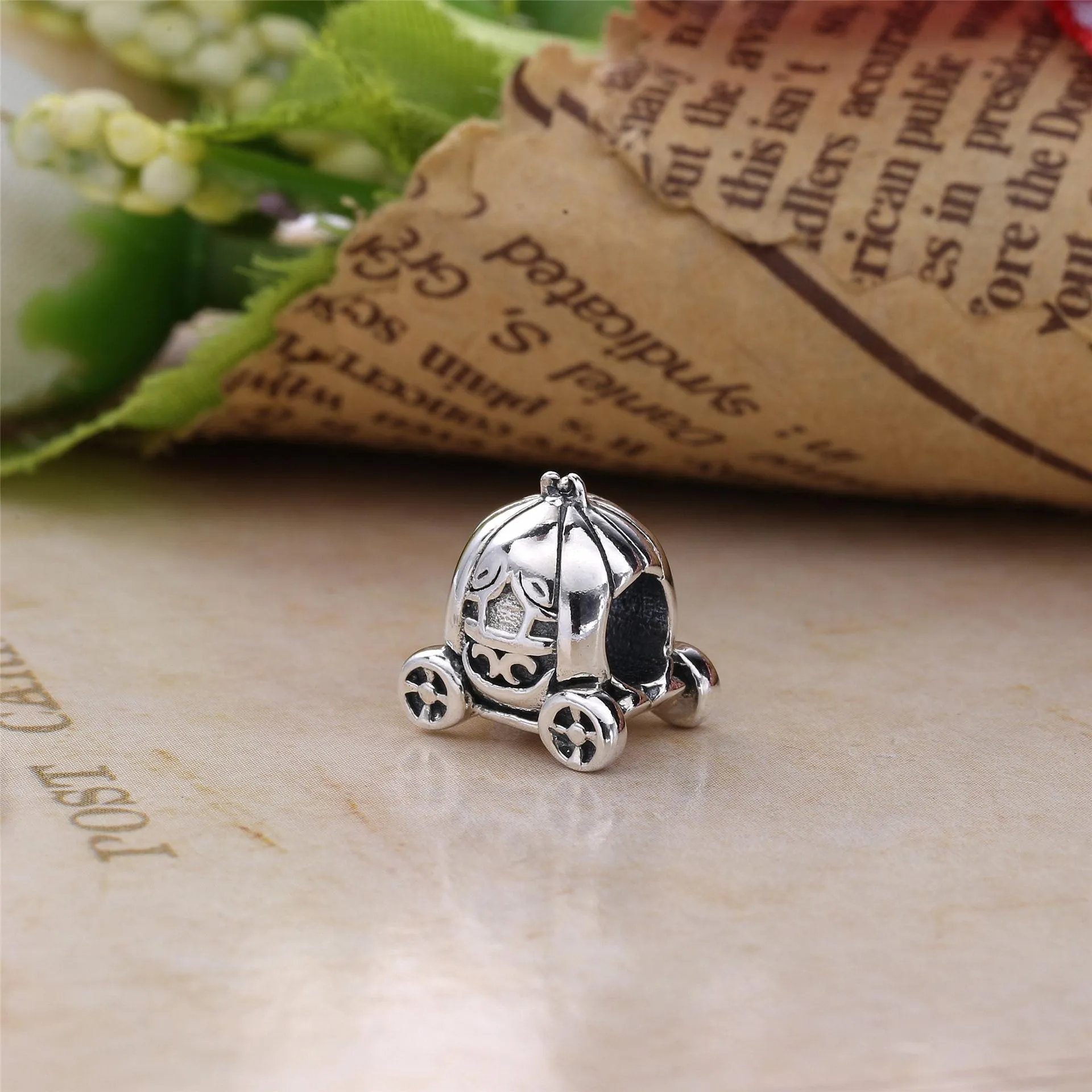 PANDORA Pumpkin Car Charm - PS0044-1