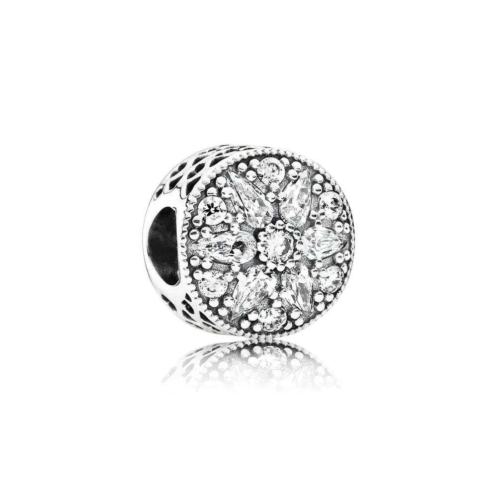 pandora radiant bloom charm 791762cz